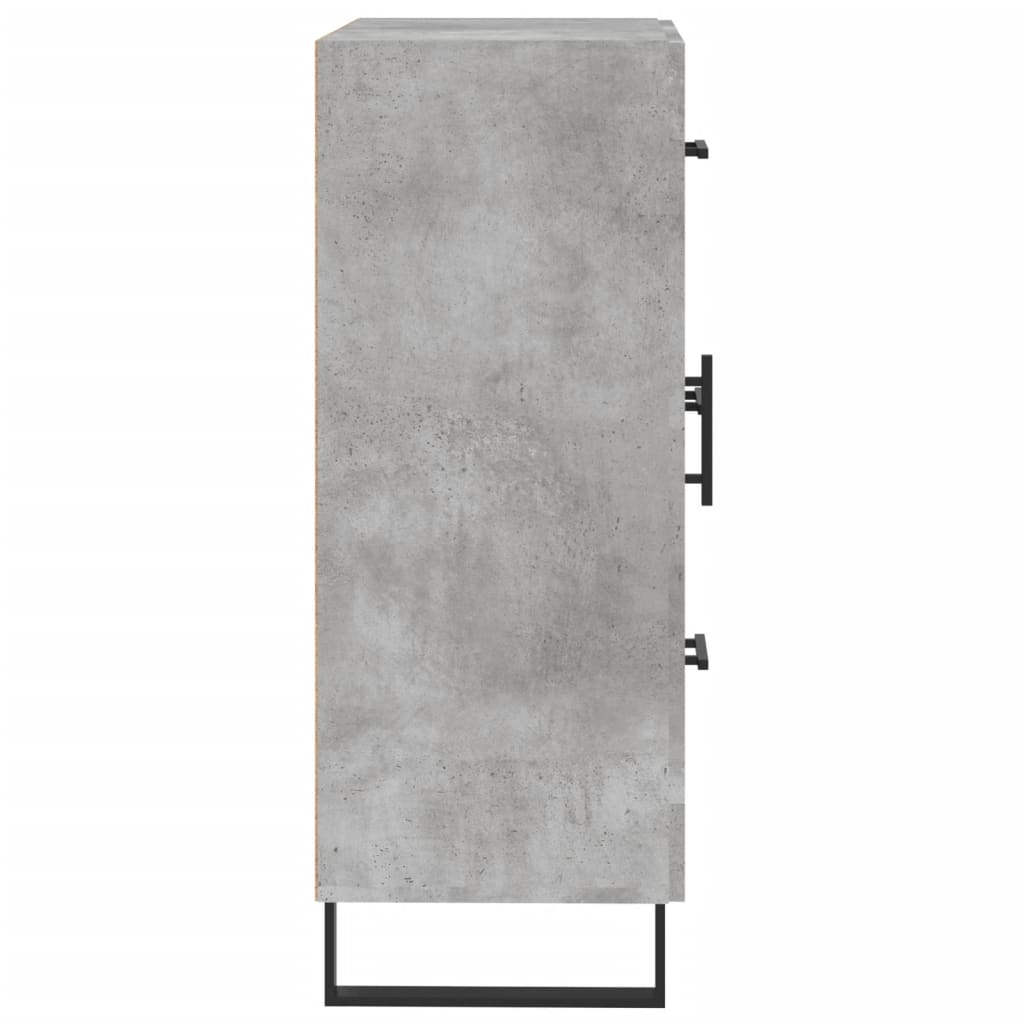Servantă, gri beton, 69,5x34x90 cm, lemn compozit GartenMobel Dekor