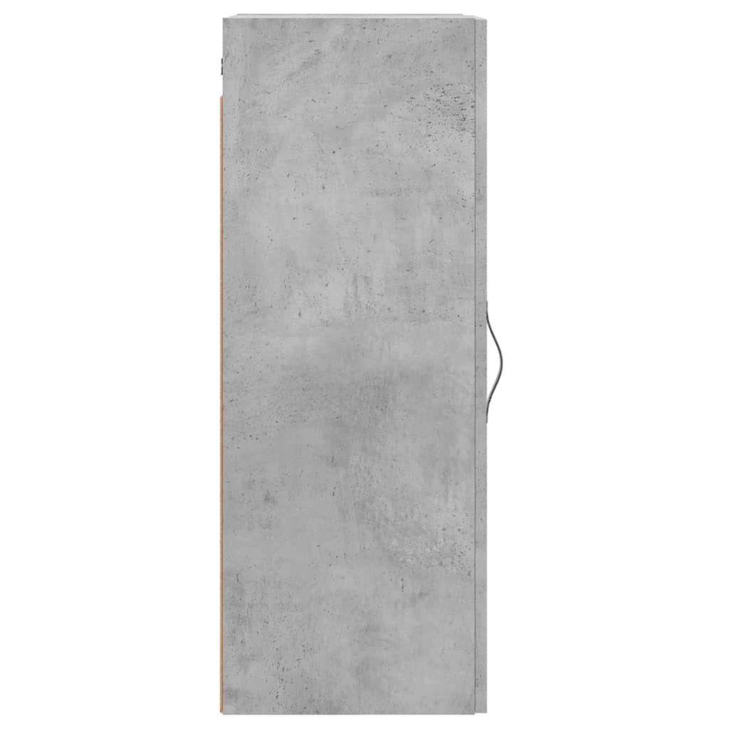 Dulap de perete, gri beton, 34,5x34x90 cm, lemn prelucrat GartenMobel Dekor