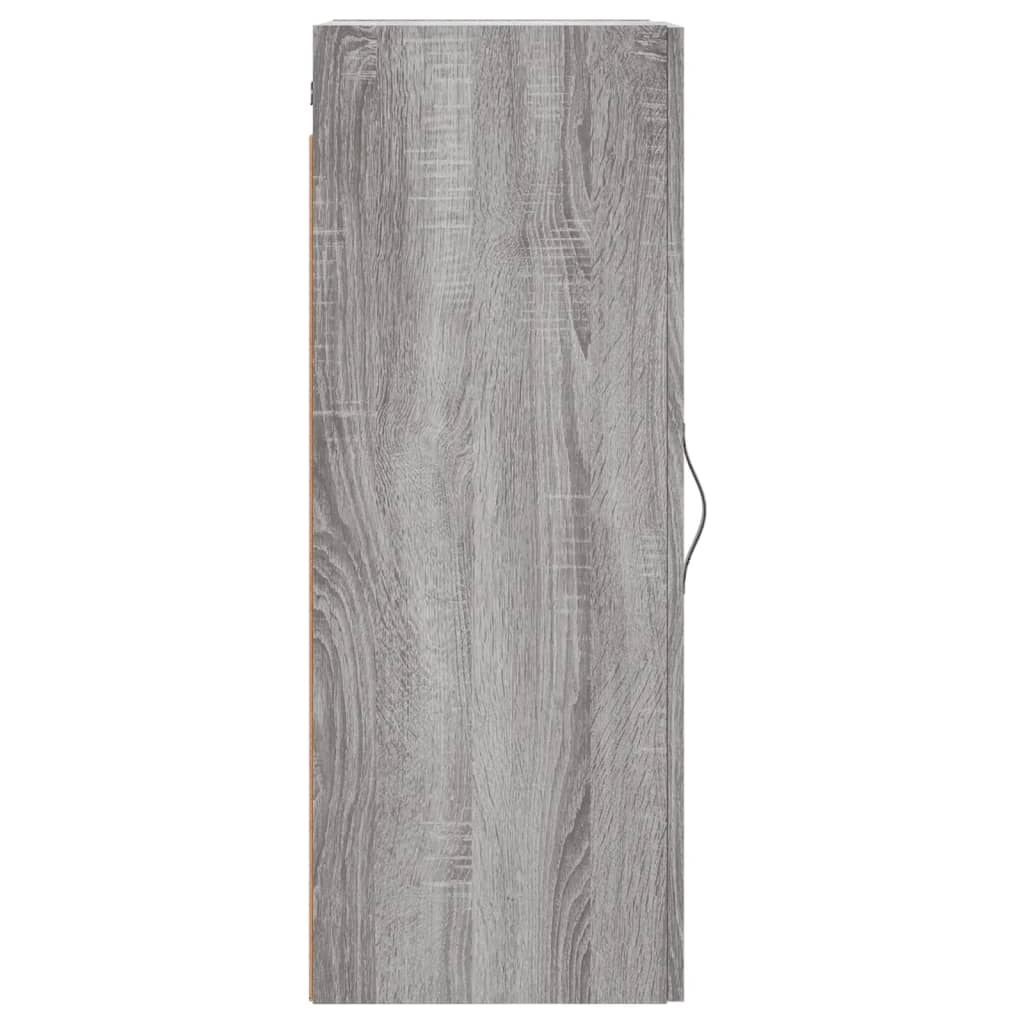 Dulap de perete, gri sonoma, 34,5x34x90 cm, lemn prelucrat GartenMobel Dekor