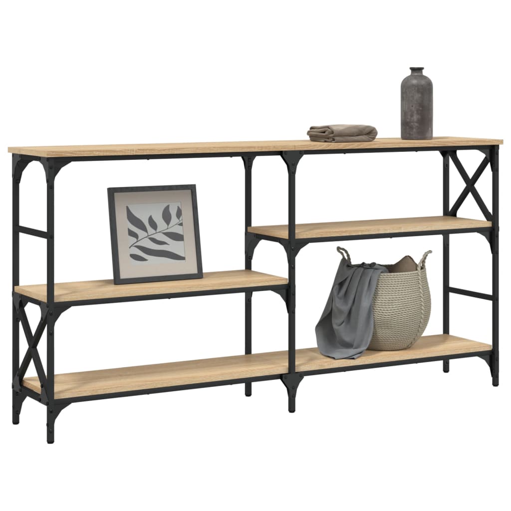 Măsuță consolă, stejar sonoma, 150x29x76,5 cm, lemn prelucrat GartenMobel Dekor
