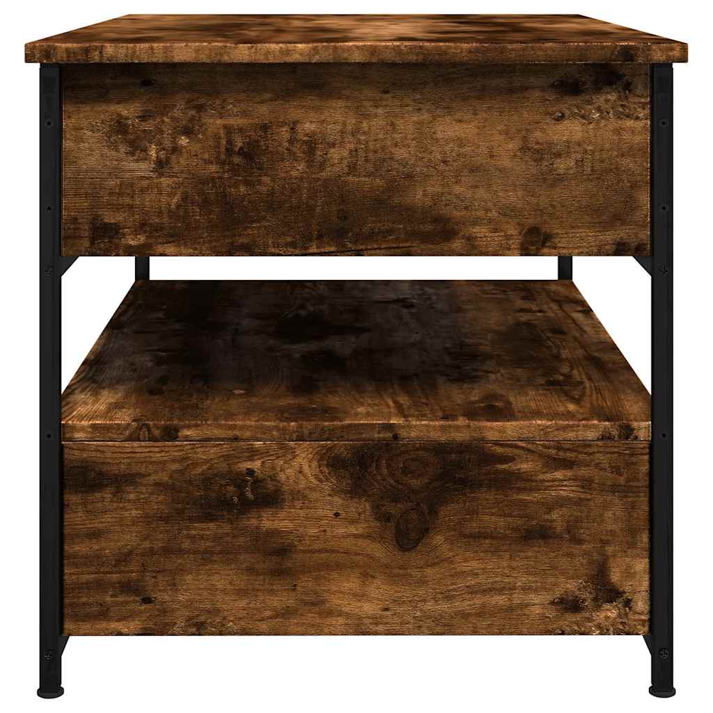 Măsuță de cafea, 70x50x50 cm, lemn prelucrat și metal GartenMobel Dekor
