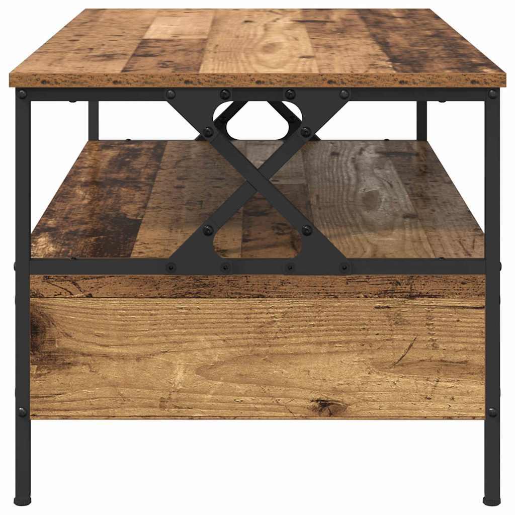 Masă de cafea Lemn vechi 100 x 51 x 45 cm Lemn compozit GartenMobel Dekor