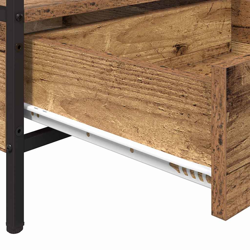 Masă de cafea Lemn vechi 100 x 51 x 45 cm Lemn compozit GartenMobel Dekor