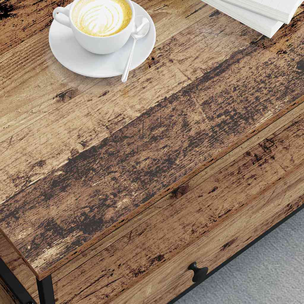 Masă de cafea Lemn vechi 100 x 51 x 45 cm Lemn compozit GartenMobel Dekor