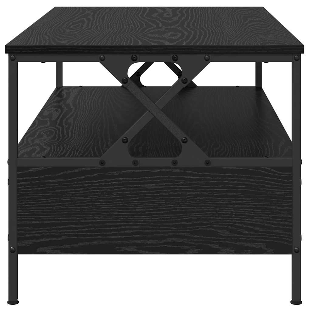 Masă de cafea Stejar negru 100 x 51 x 45 cm Lemn compozit GartenMobel Dekor