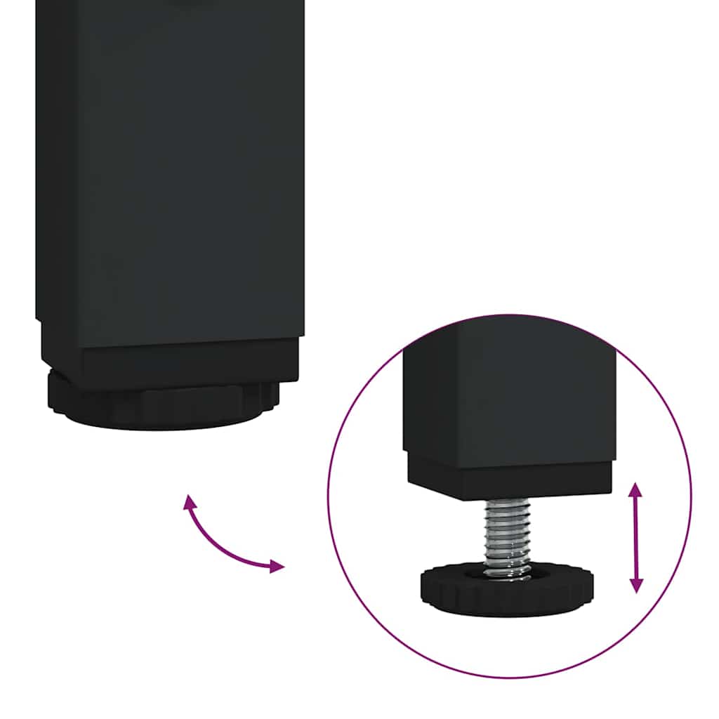 Masă de cafea Stejar negru 100 x 51 x 45 cm Lemn compozit GartenMobel Dekor