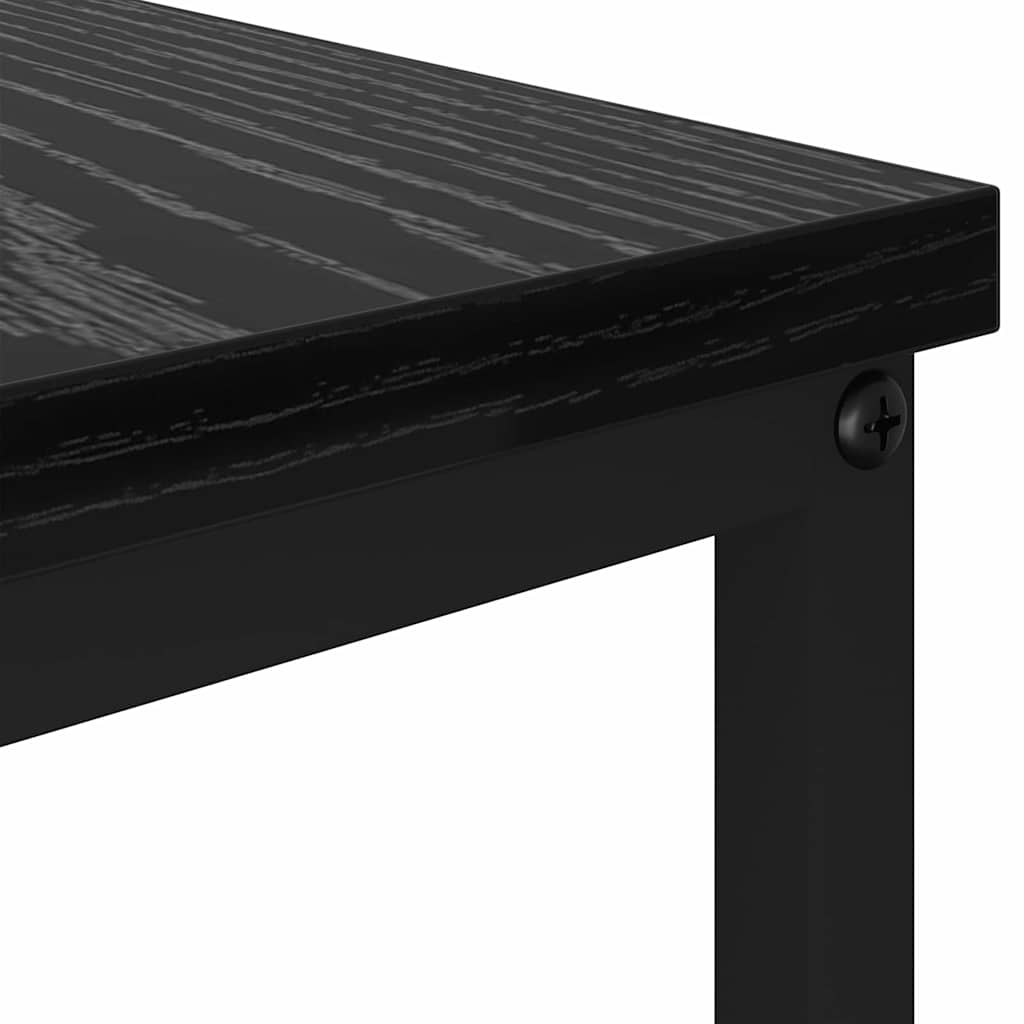 Masă de cafea Stejar negru 100 x 51 x 45 cm Lemn compozit GartenMobel Dekor