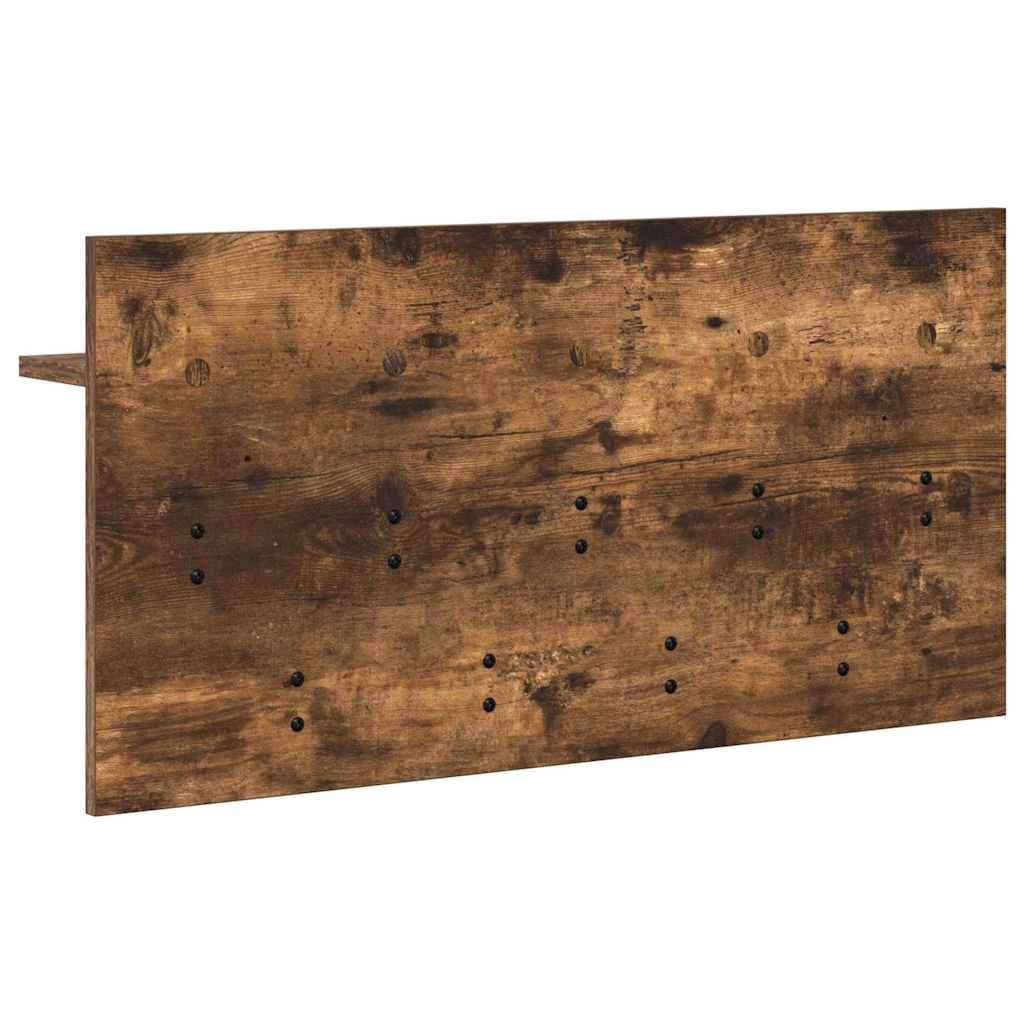 Răcător de paltoane montat pe perete cu raft Pe perete Stejar afumat GartenMobel Dekor