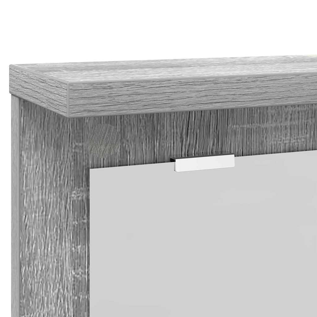 Răcător de paltoane montat pe perete sonoma gri 85 x 10 x 45 cm GartenMobel Dekor