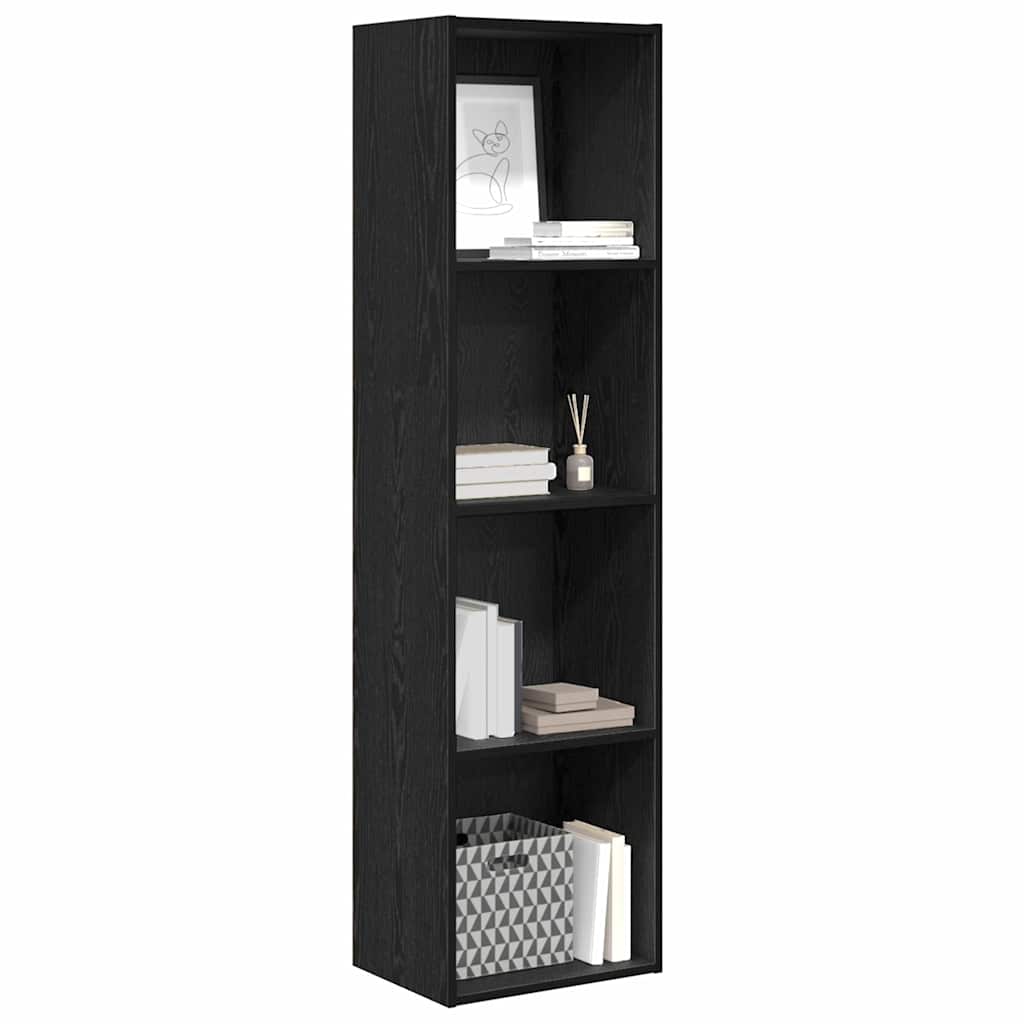 Bibliotecă Stejar negru 40 x 30 x 152 cm Lemn compozit GartenMobel Dekor