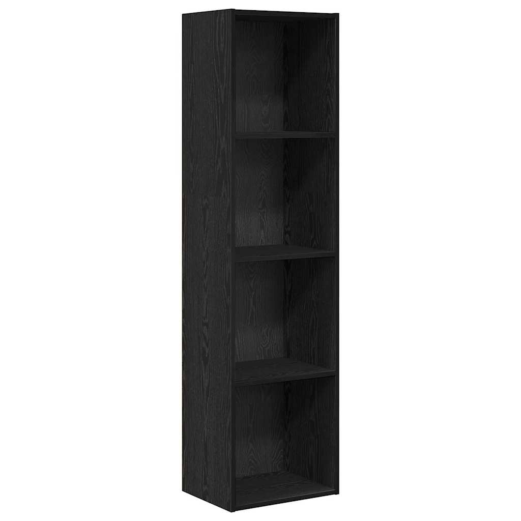 Bibliotecă Stejar negru 40 x 30 x 152 cm Lemn compozit GartenMobel Dekor