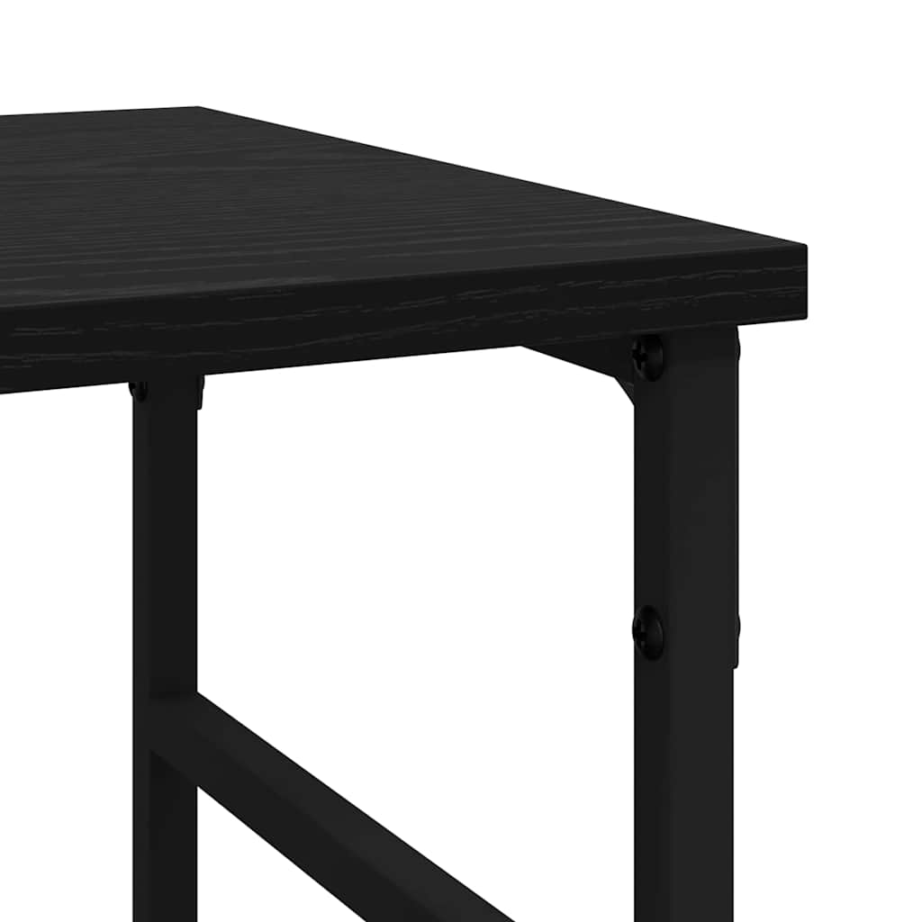 Bufet cu depozitare Negru 102 x 32 x 73.5 cm Lemn compozit GartenMobel Dekor