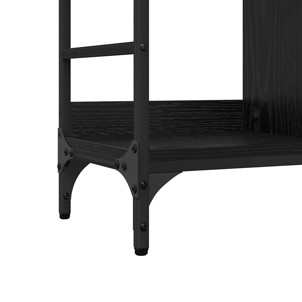 Bufet cu depozitare Negru 102 x 32 x 73.5 cm Lemn compozit GartenMobel Dekor
