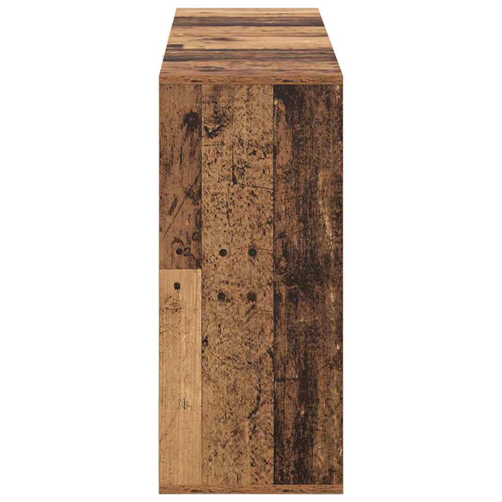 Bufet cu raft Lemn vechi 120 x 30 x 75 cm Lemn compozit GartenMobel Dekor