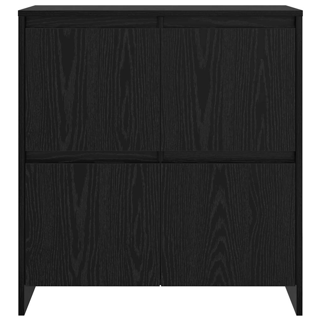 Bufet cu ușă Stejar negru 70 x 41 x 75 cm Lemn compozit GartenMobel Dekor