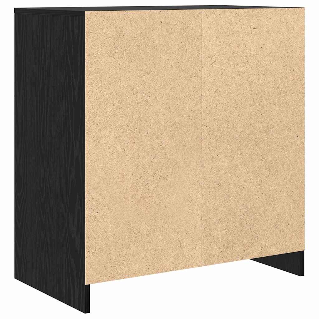 Bufet cu ușă Stejar negru 70 x 41 x 75 cm Lemn compozit GartenMobel Dekor