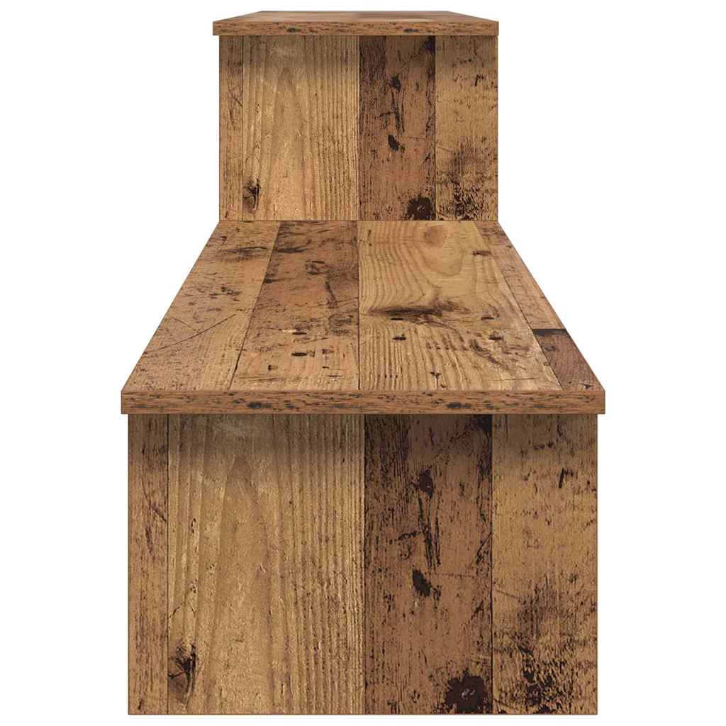 Cabinet TV cu raft Lemn vechi 180 x 30 x 43 cm Lemn compozit GartenMobel Dekor