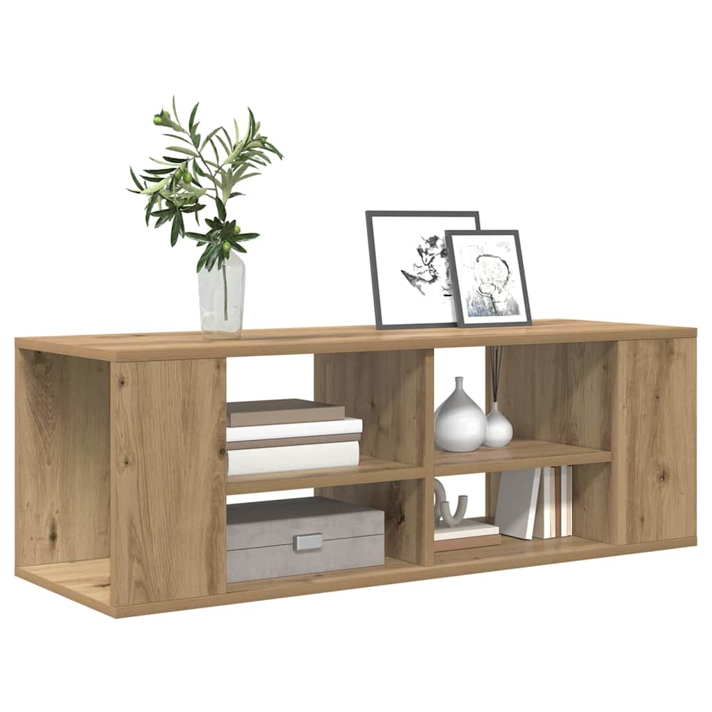 Cabinet TV stejar artizanal 102 x 35 x 35 cm Lemn compozit GartenMobel Dekor