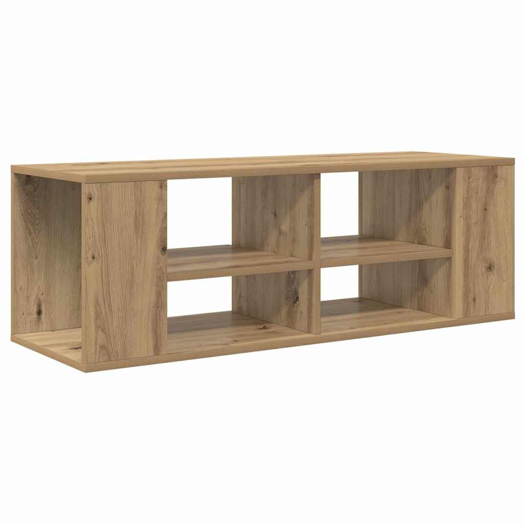Cabinet TV stejar artizanal 102 x 35 x 35 cm Lemn compozit GartenMobel Dekor