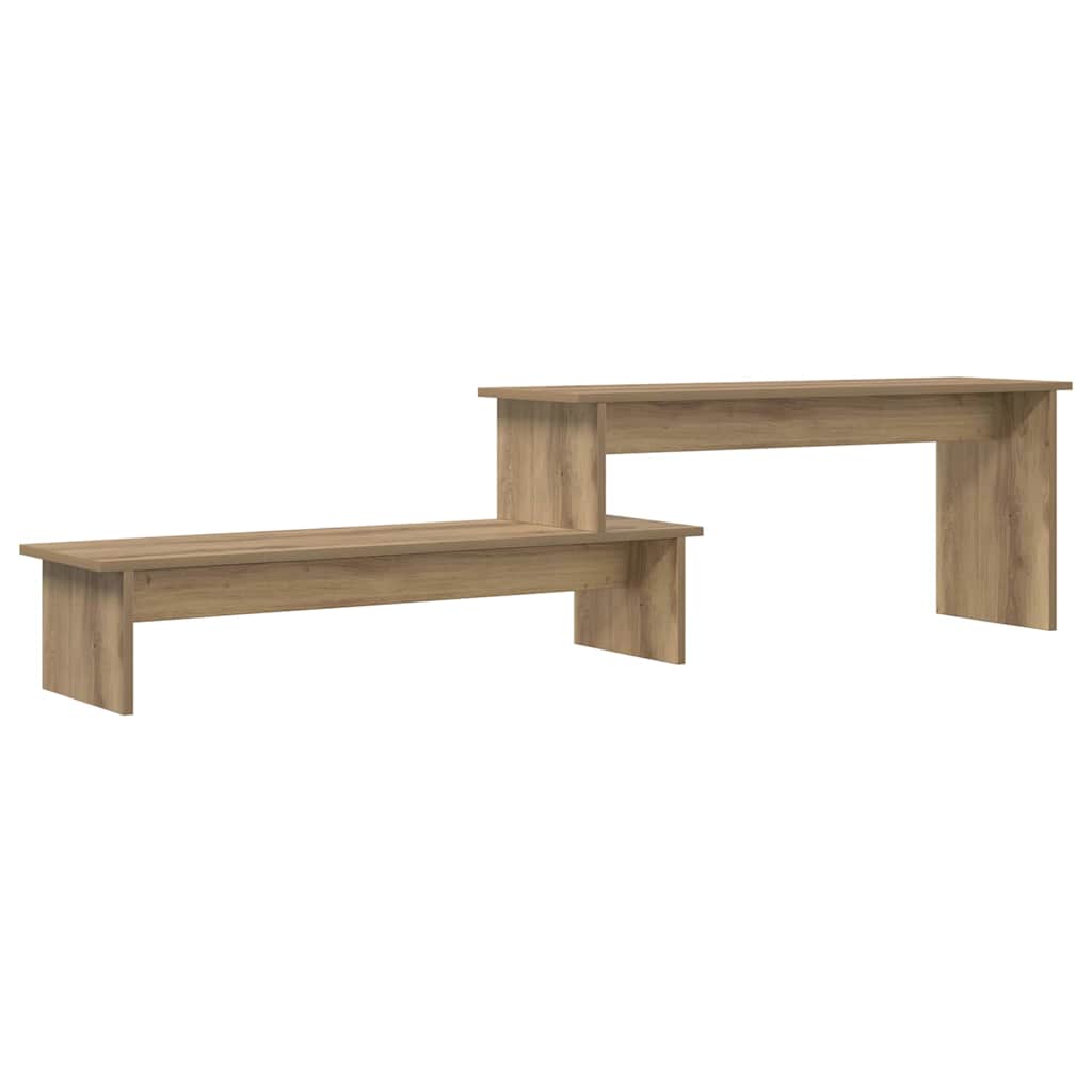 Cabinet TV stejar artizanal 180 x 30 x 43 cm Lemn compozit GartenMobel Dekor