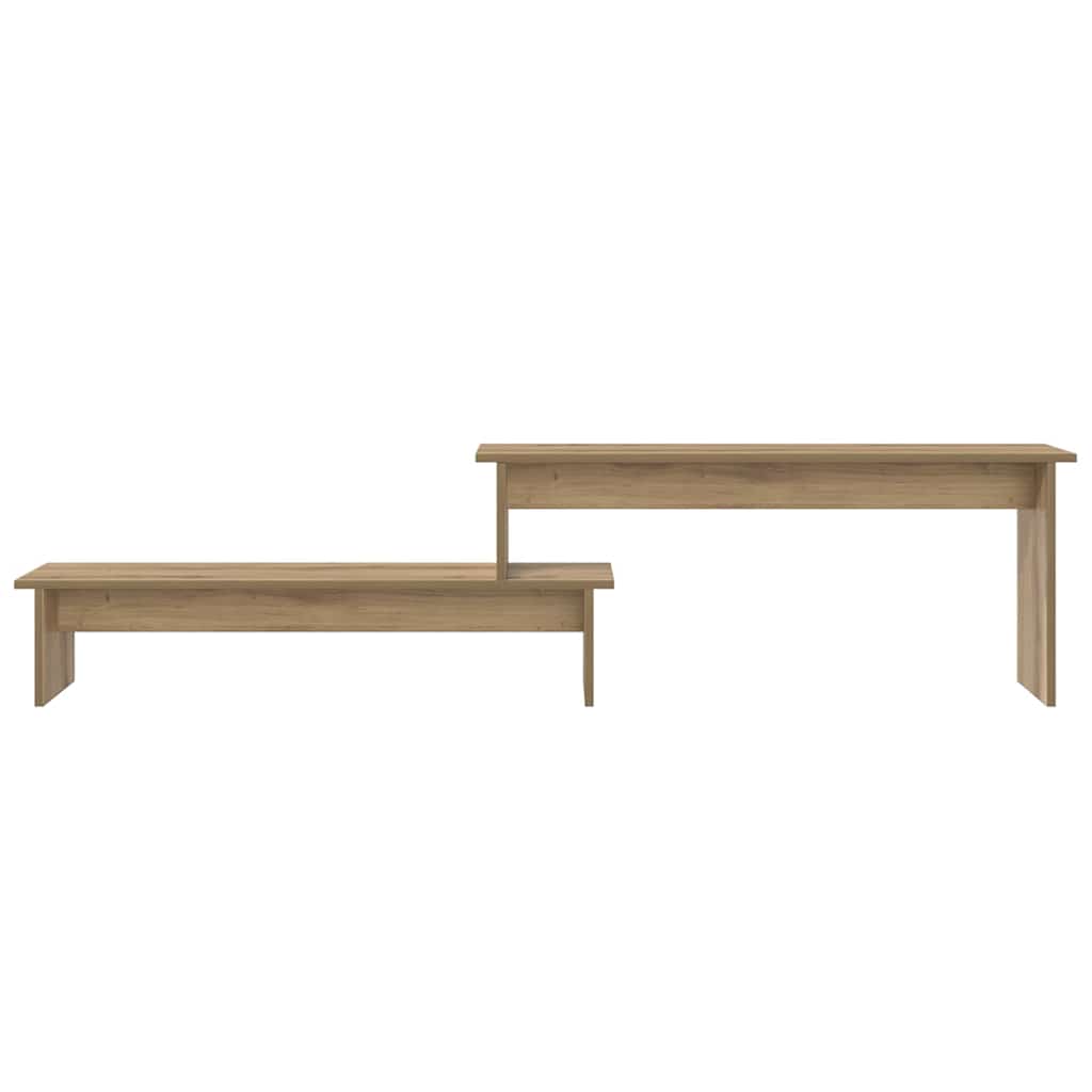 Cabinet TV stejar artizanal 180 x 30 x 43 cm Lemn compozit GartenMobel Dekor