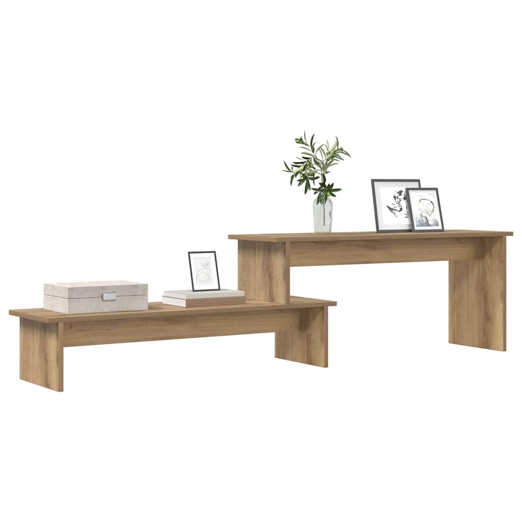 Cabinet TV stejar artizanal 180 x 30 x 43 cm Lemn compozit GartenMobel Dekor