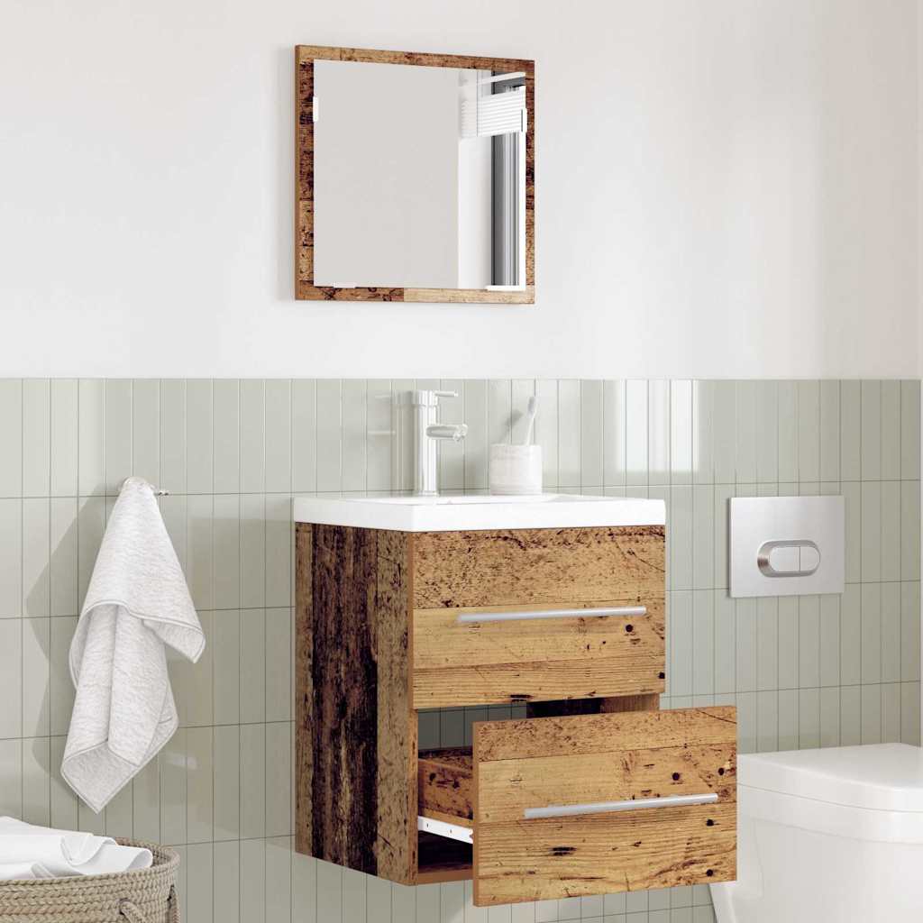 Dulap de Baie Lemn vechi 41 x 38.5 x 48 cm Lemn compozit GartenMobel Dekor