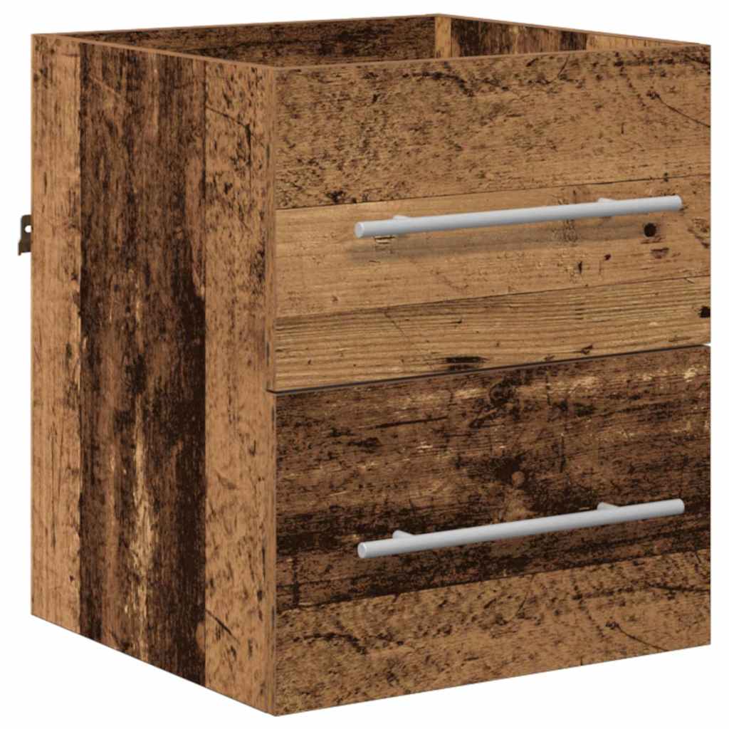 Dulap de Baie Lemn vechi 41 x 38.5 x 48 cm Lemn compozit GartenMobel Dekor