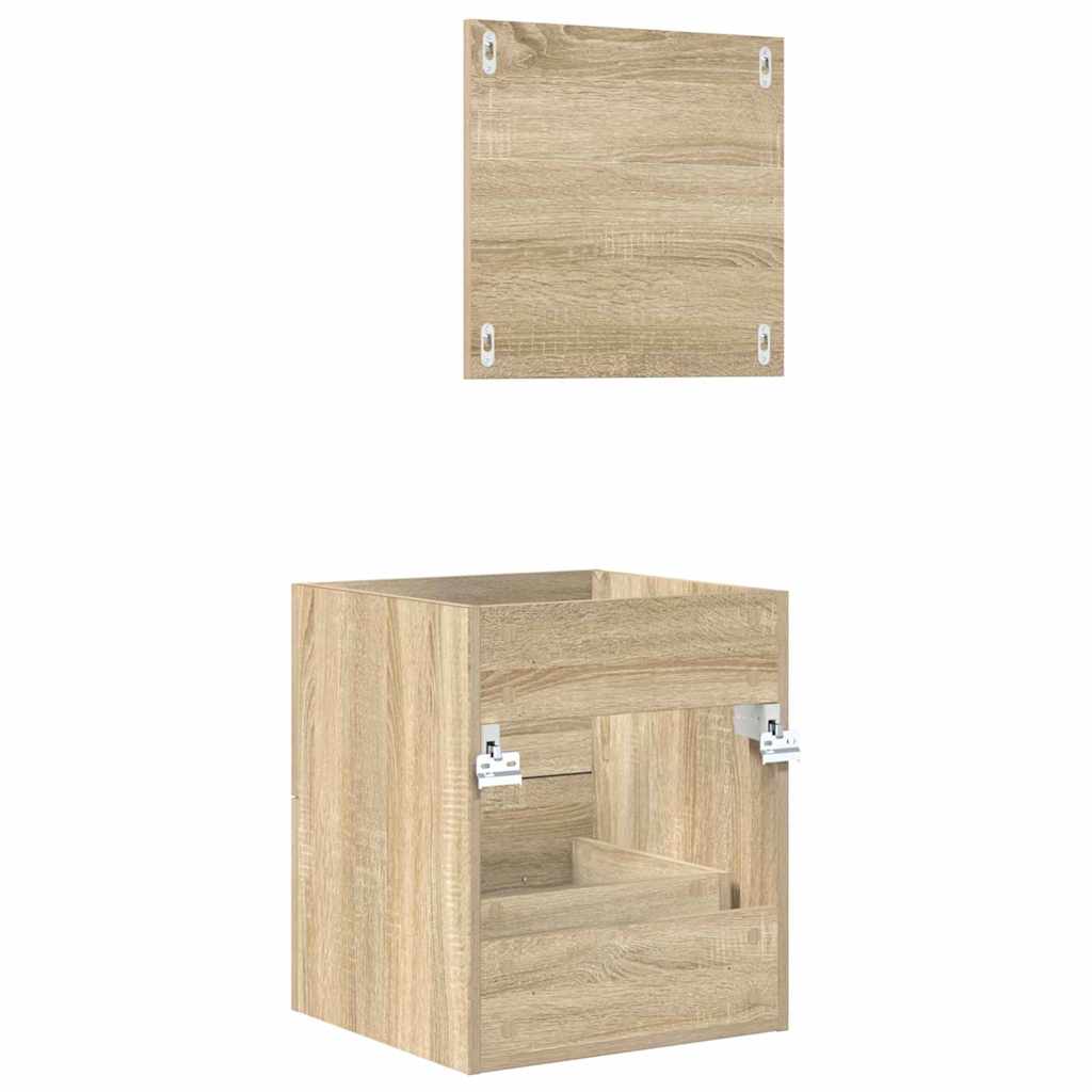 Dulap de Baie Sonoma oak 41 x 38.5 x 48 cm Lemn compozit GartenMobel Dekor