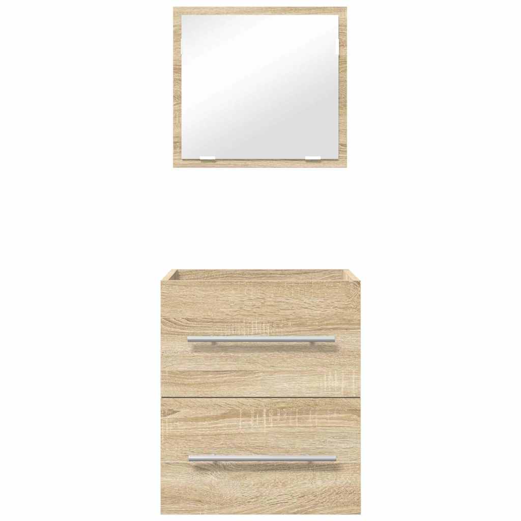 Dulap de Baie Sonoma oak 41 x 38.5 x 48 cm Lemn compozit GartenMobel Dekor