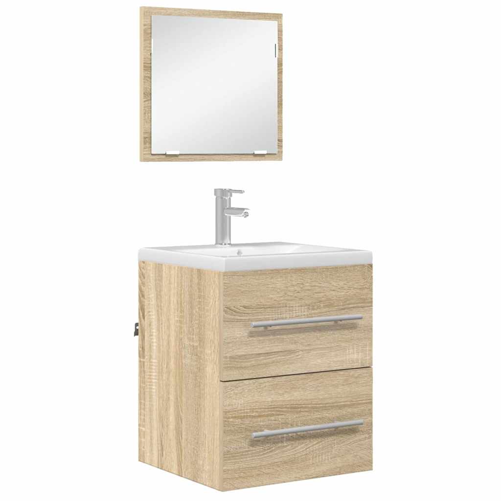Dulap de Baie Sonoma oak 41 x 38.5 x 48 cm Lemn compozit GartenMobel Dekor