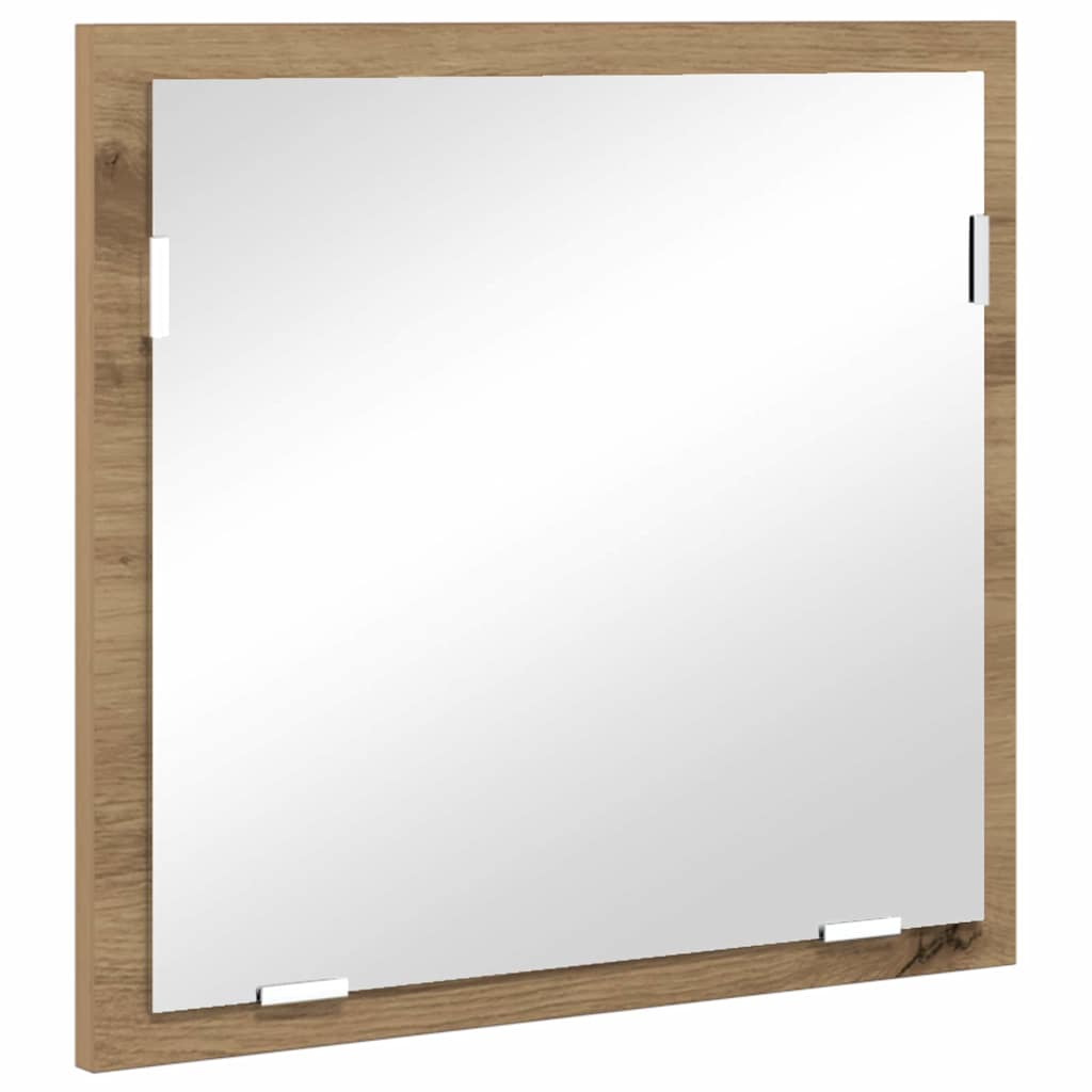 Dulap de Baie Stejar artisanal 41 x 38.5 x 48 cm Lemn compozit GartenMobel Dekor