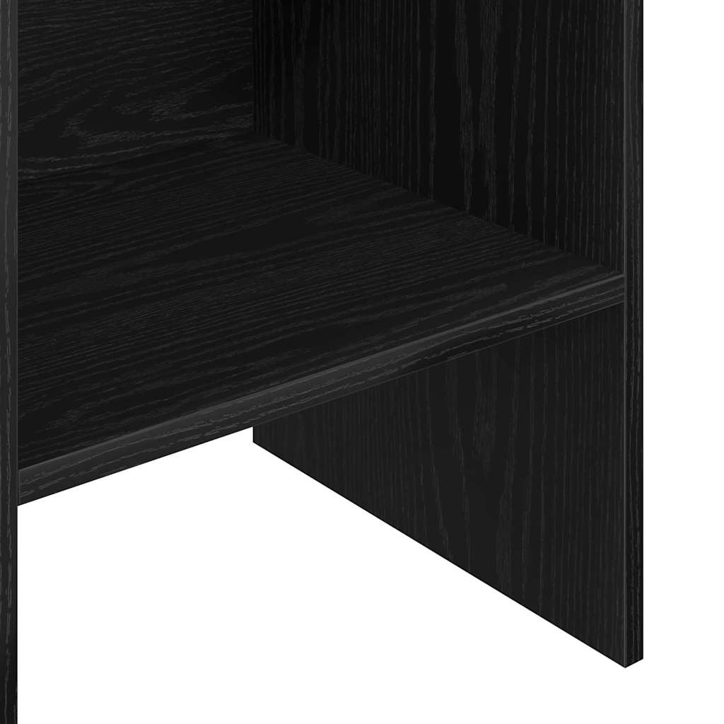 Dulap pentru cărți Stejar negru 40 x 35 x 180 cm Lemn compozit GartenMobel Dekor