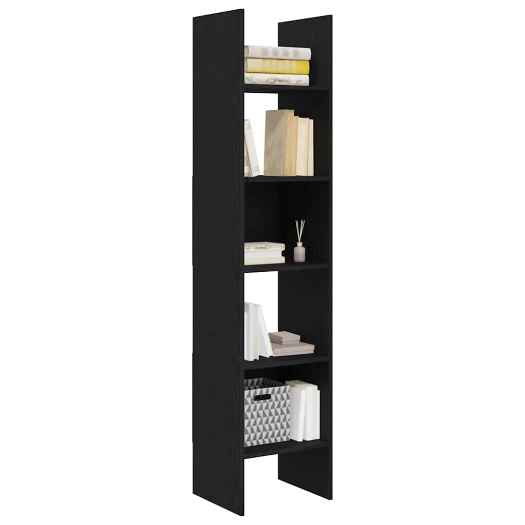 Dulap pentru cărți Stejar negru 40 x 35 x 180 cm Lemn compozit GartenMobel Dekor