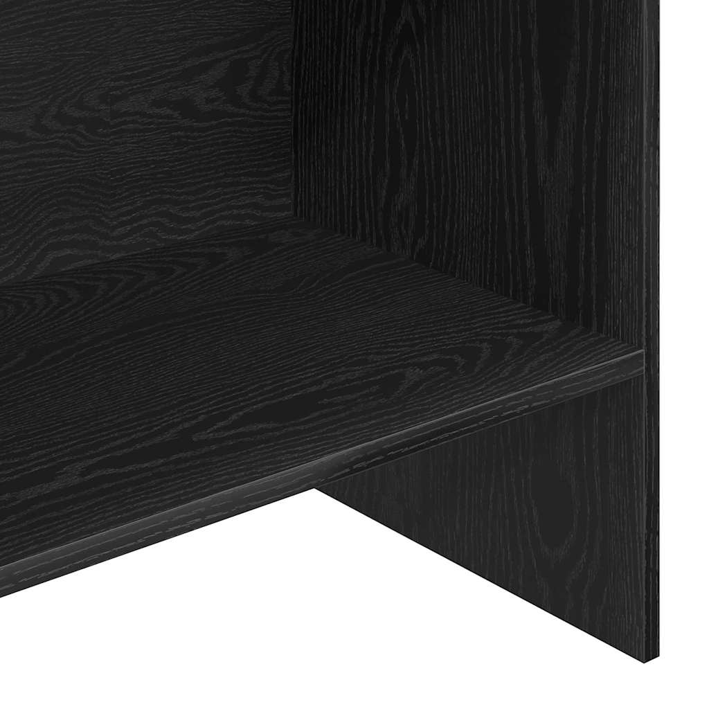 Dulap pentru cărți Stejar negru 60 x 35 x 180 cm Lemn compozit GartenMobel Dekor