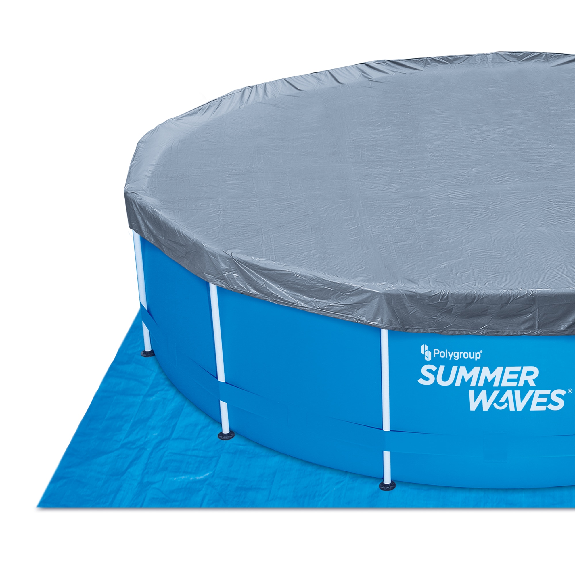 Piscina cadru metalic Summer Waves, 457×91 cm, 13.000 litri, cu toate accesoriile Household NewTrend