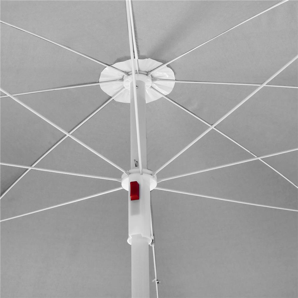 Umbrela de plaja pliabila cu inclinare reglabila, diametru 160 cm, verde Household NewTrend