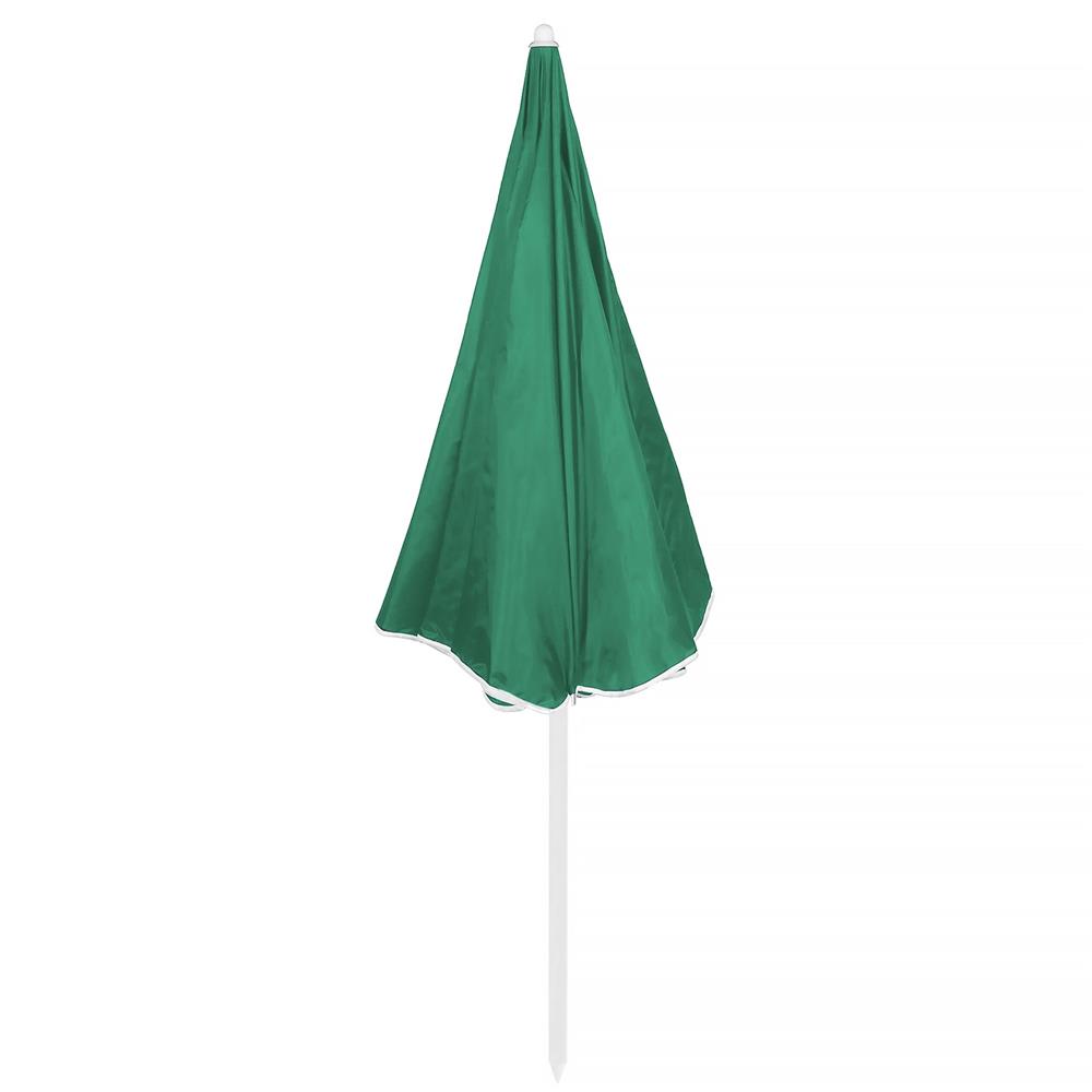 Umbrela de plaja pliabila cu inclinare reglabila, diametru 160 cm, verde Household NewTrend