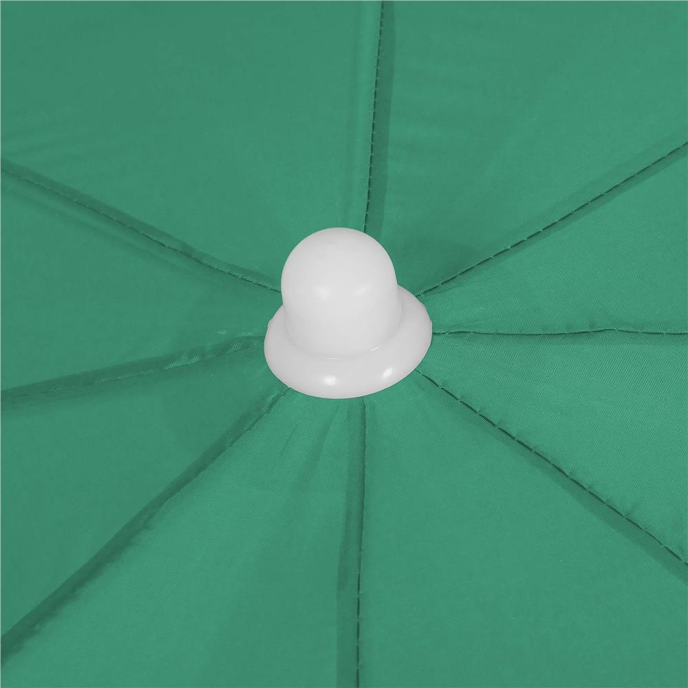 Umbrela de plaja pliabila cu inclinare reglabila, diametru 160 cm, verde Household NewTrend