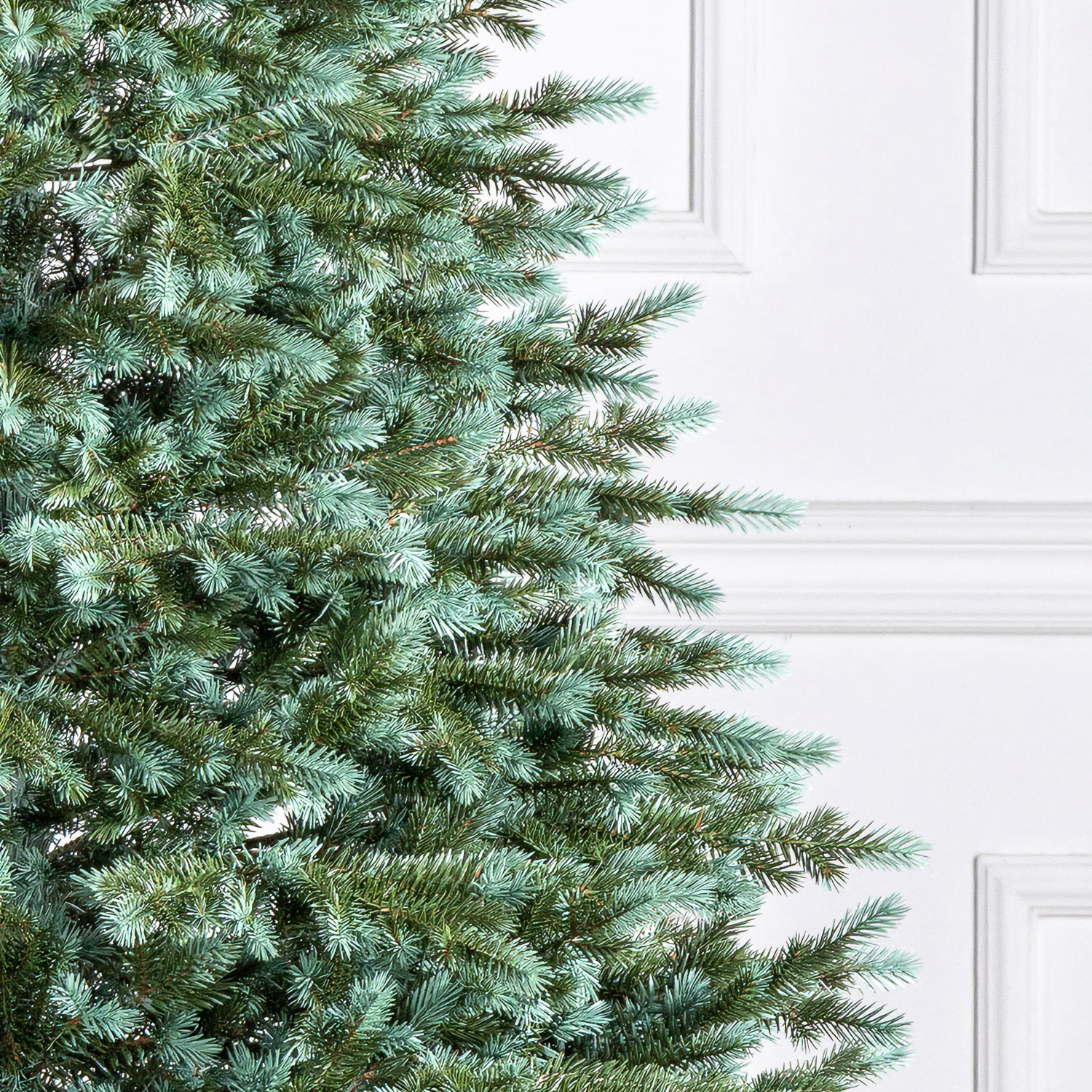 Brad artificial Christmas Deluxe by Sersimo, Alaska verde argintiu, integral 3D, 180cm Household NewTrend