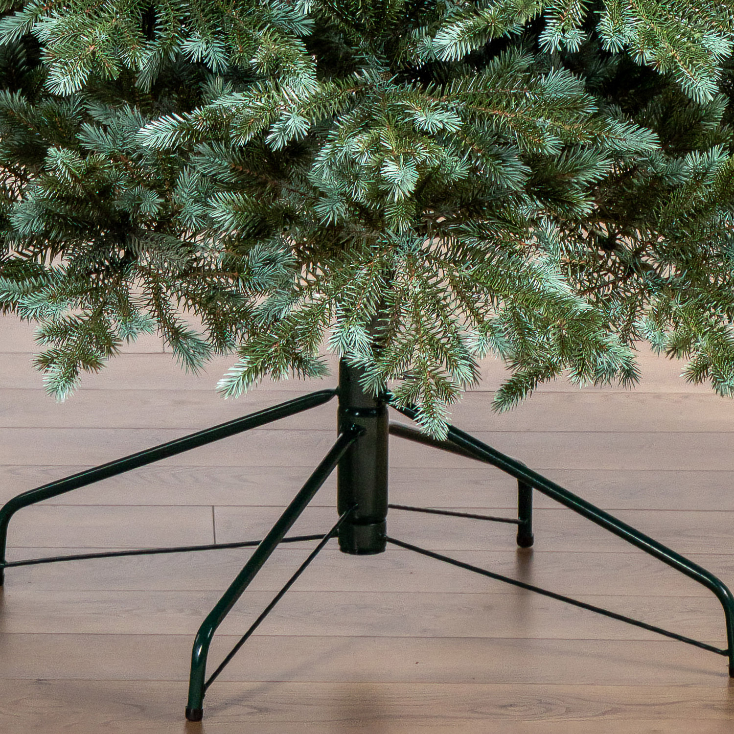 Brad artificial Christmas Deluxe by Sersimo, Alaska verde argintiu, integral 3D, 230cm Household NewTrend