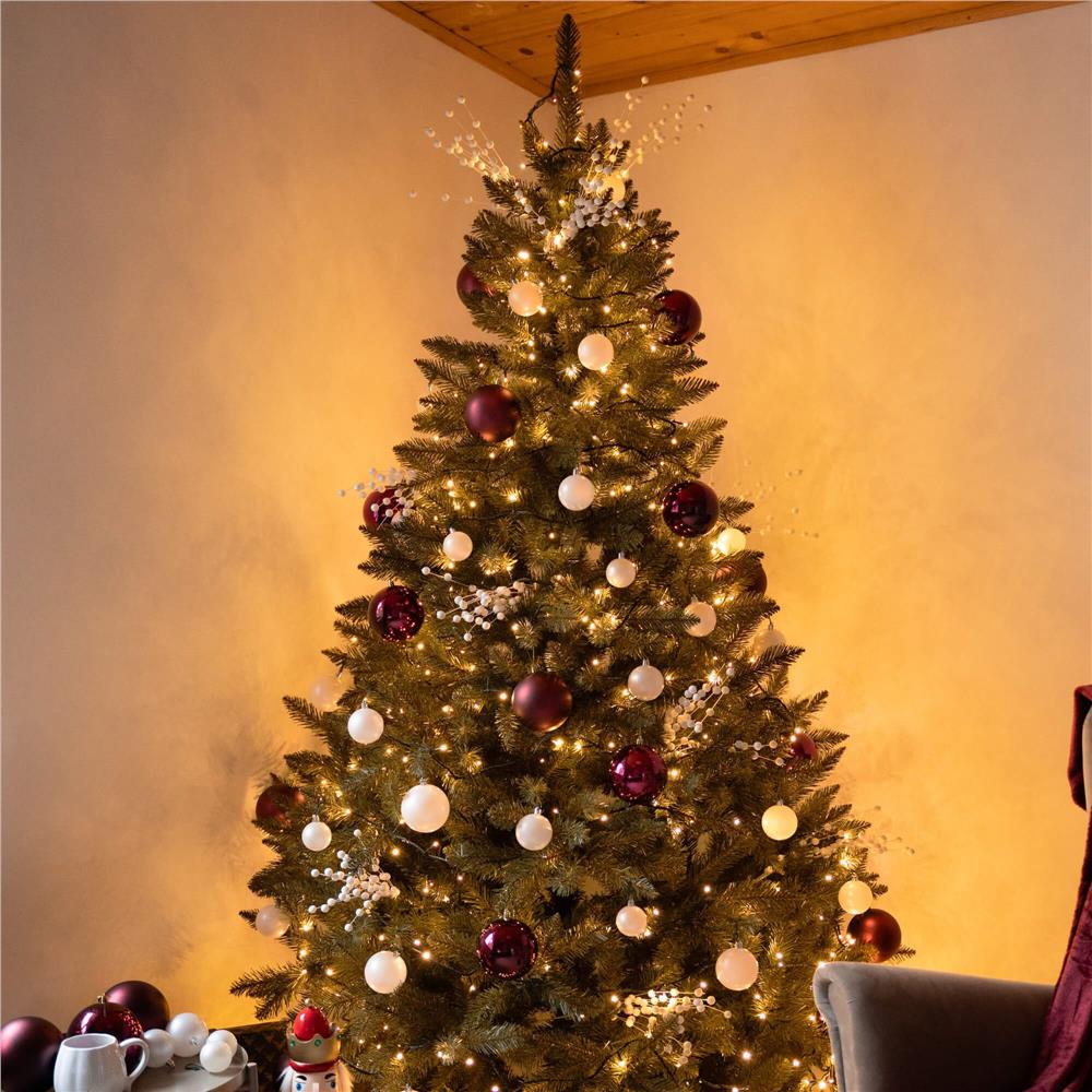Brad artificial Christmas Deluxe by Sersimo, Caucazian Premium, 2D, 220cm Household NewTrend