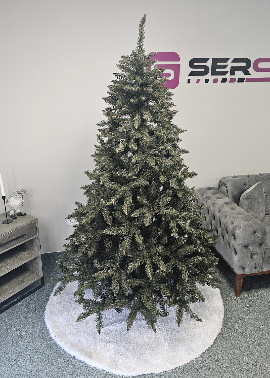 Brad artificial Christmas Deluxe by Sersimo, Caucazian Premium, 2D, 220cm Household NewTrend