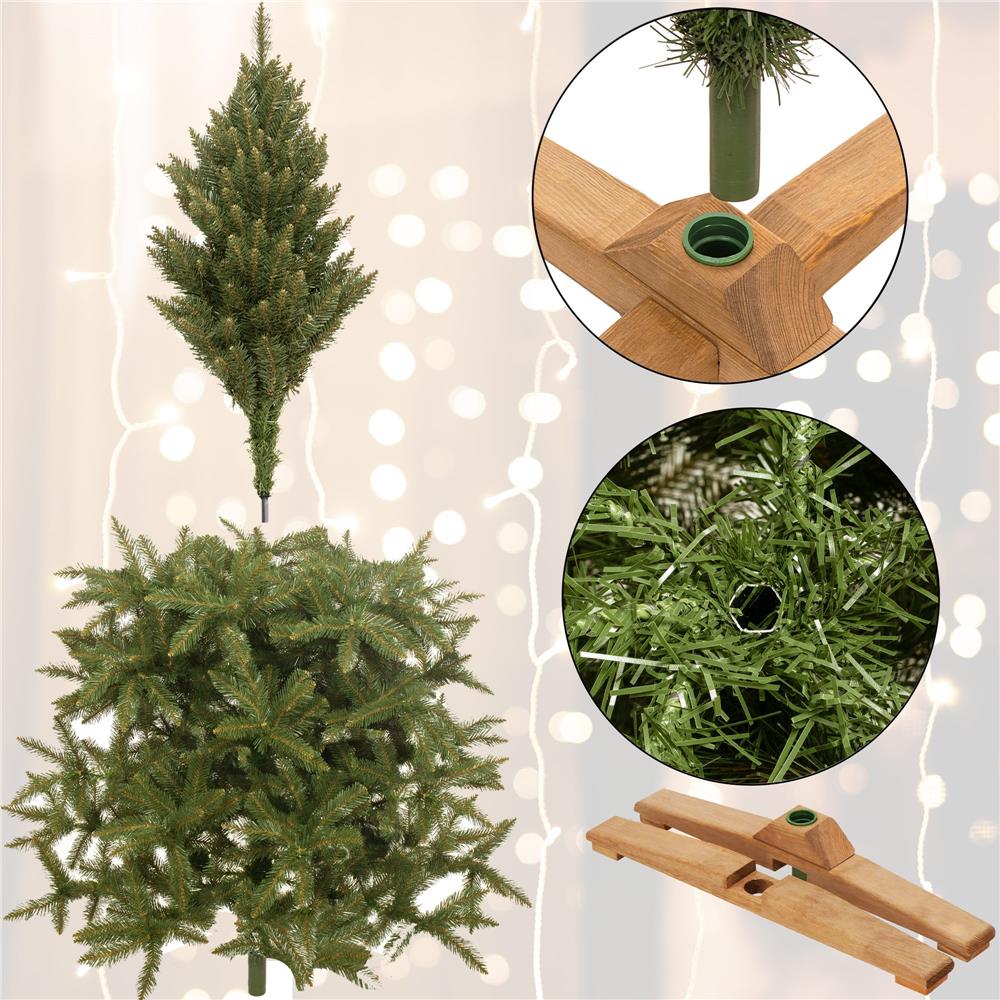 Brad artificial Christmas Deluxe by Sersimo, Caucazian Premium, 2D, 220cm Household NewTrend