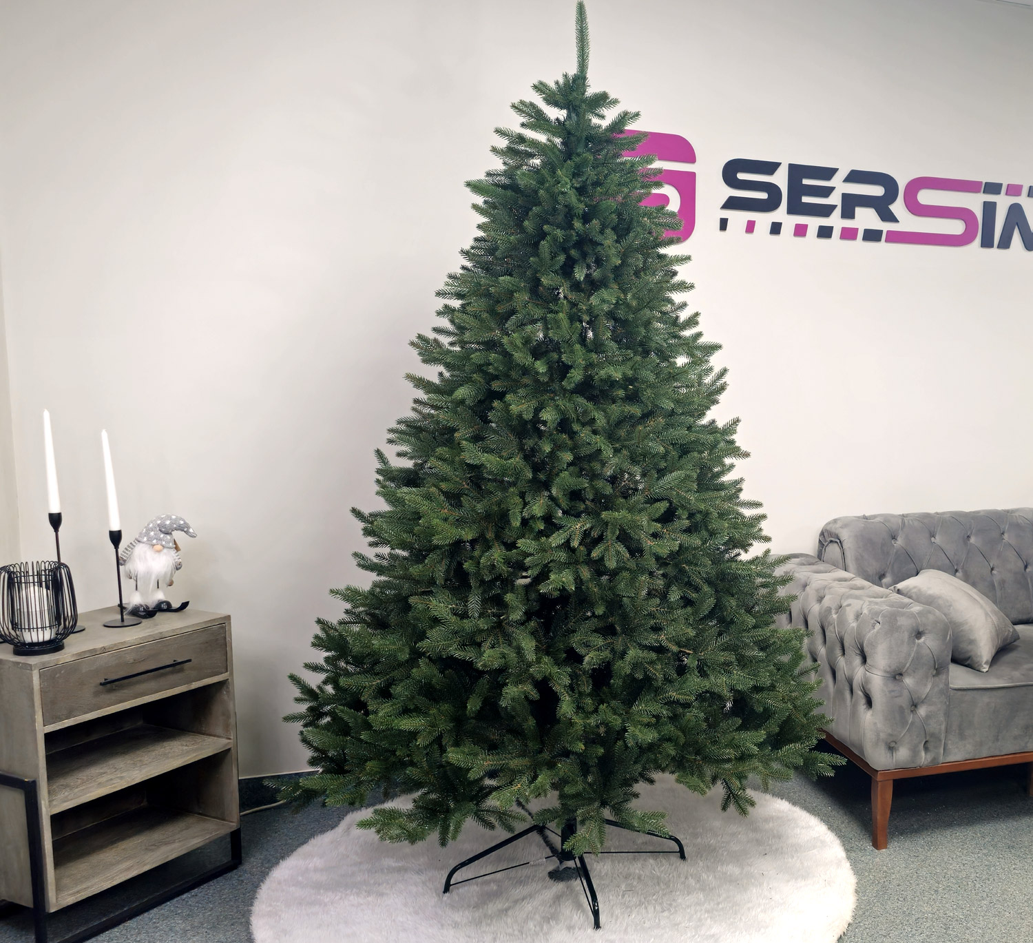 Brad artificial Christmas Deluxe by Sersimo, Alpin Select, integral 3D, 210cm Household NewTrend