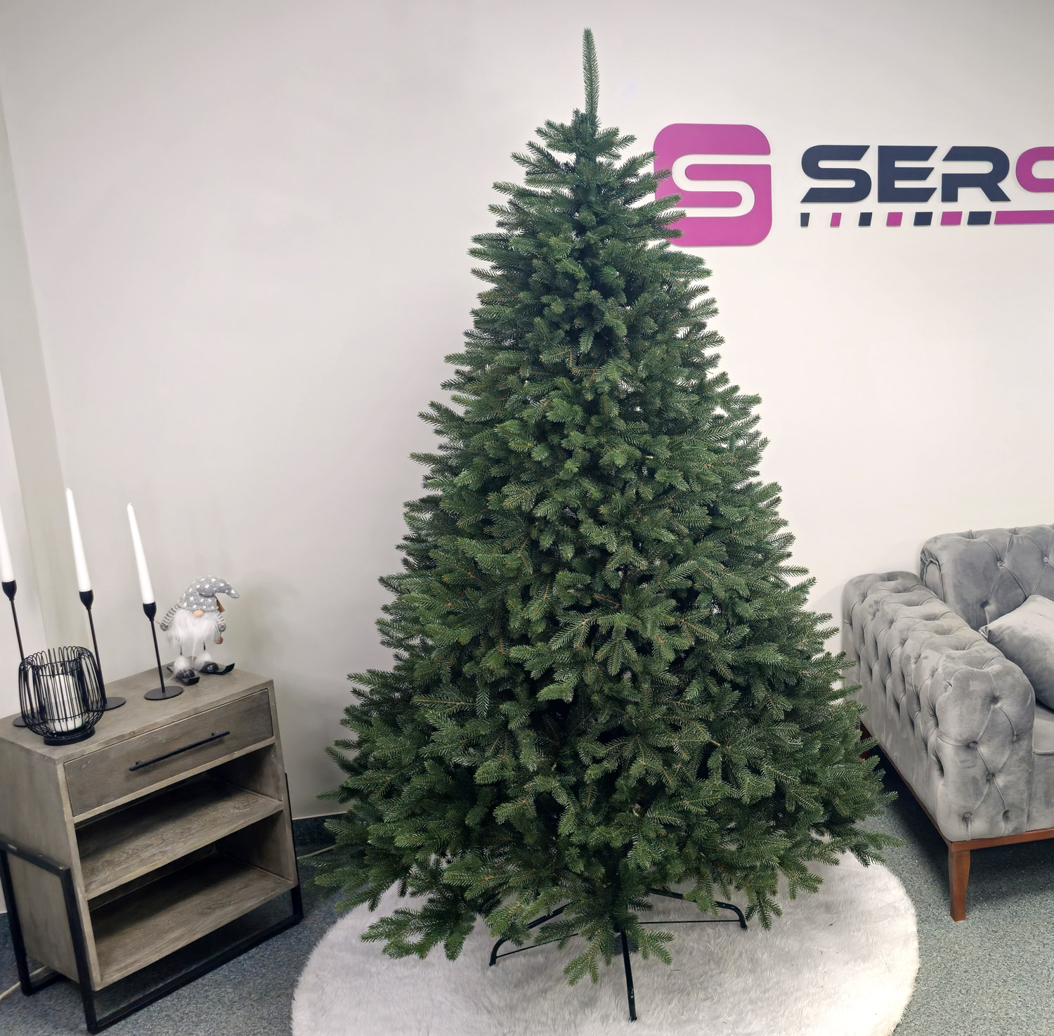 Brad artificial Christmas Deluxe by Sersimo, Alpin Select, integral 3D, 230cm Household NewTrend