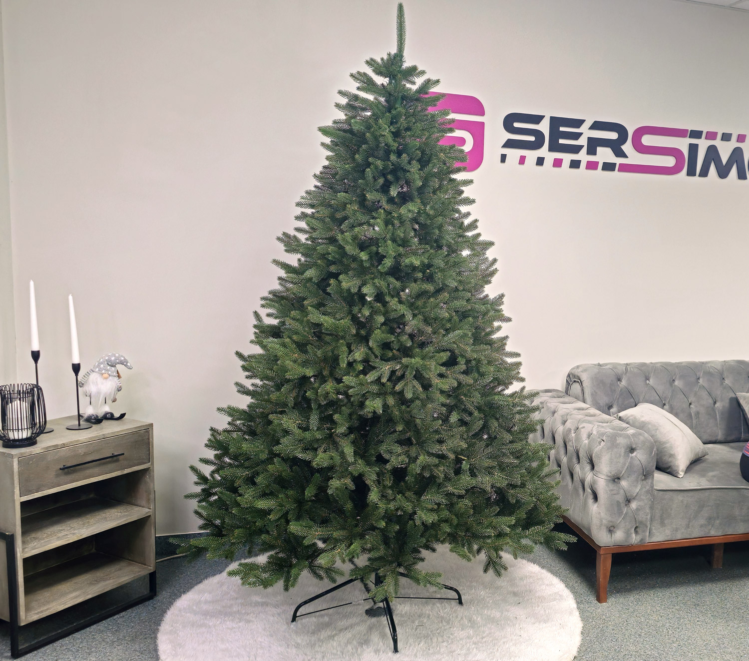 Brad artificial Christmas Deluxe by Sersimo, Alpin Select, integral 3D, 230cm Household NewTrend