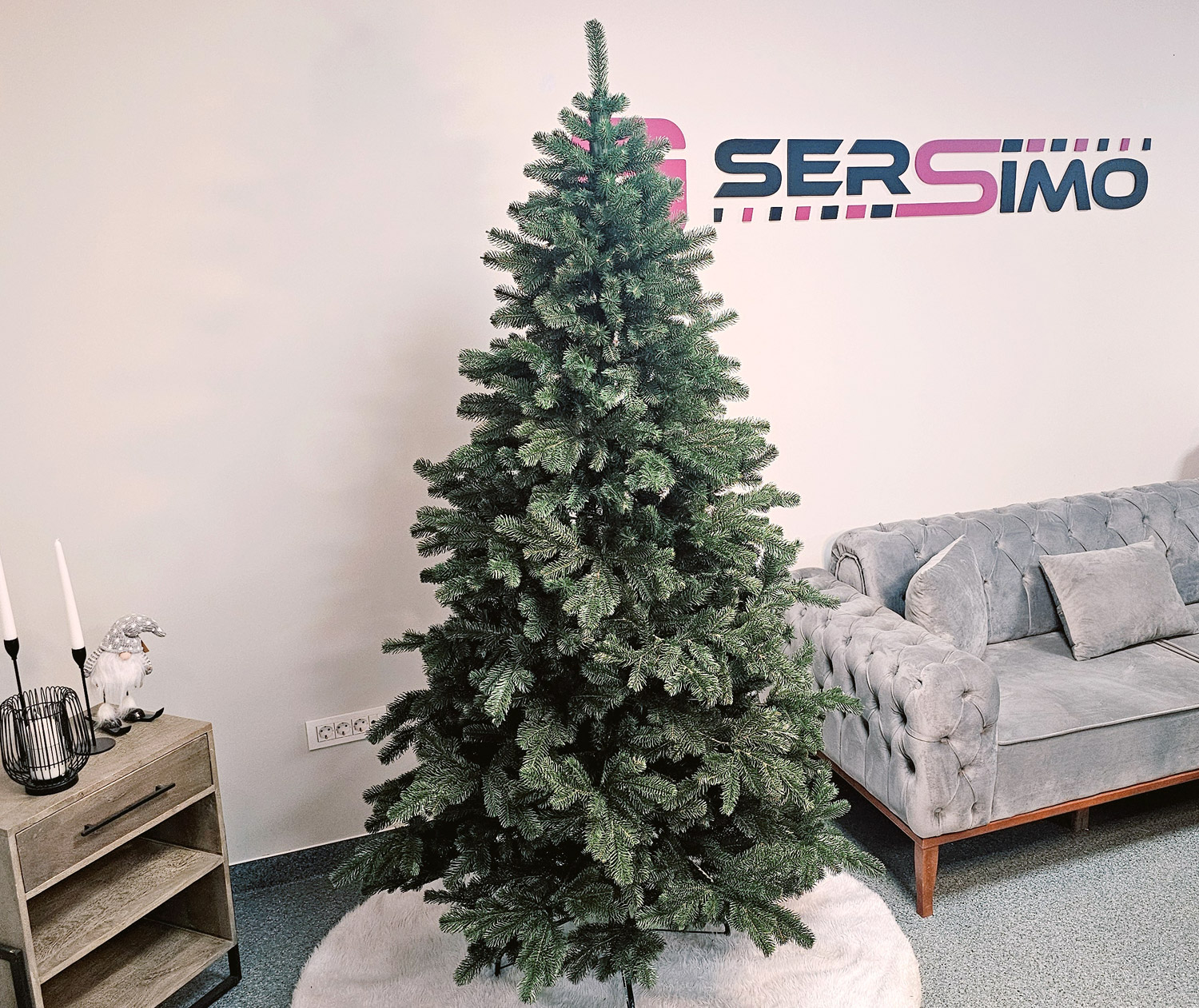 Brad artificial Christmas Deluxe by Sersimo, Kovalivka Select, integral 3D, 230cm Household NewTrend
