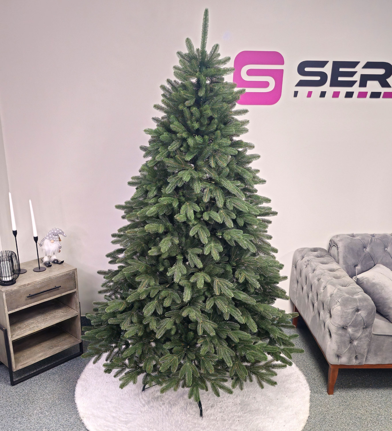 Brad artificial Christmas Deluxe by Sersimo, Laponia Select, integral 3D, 180cm Household NewTrend