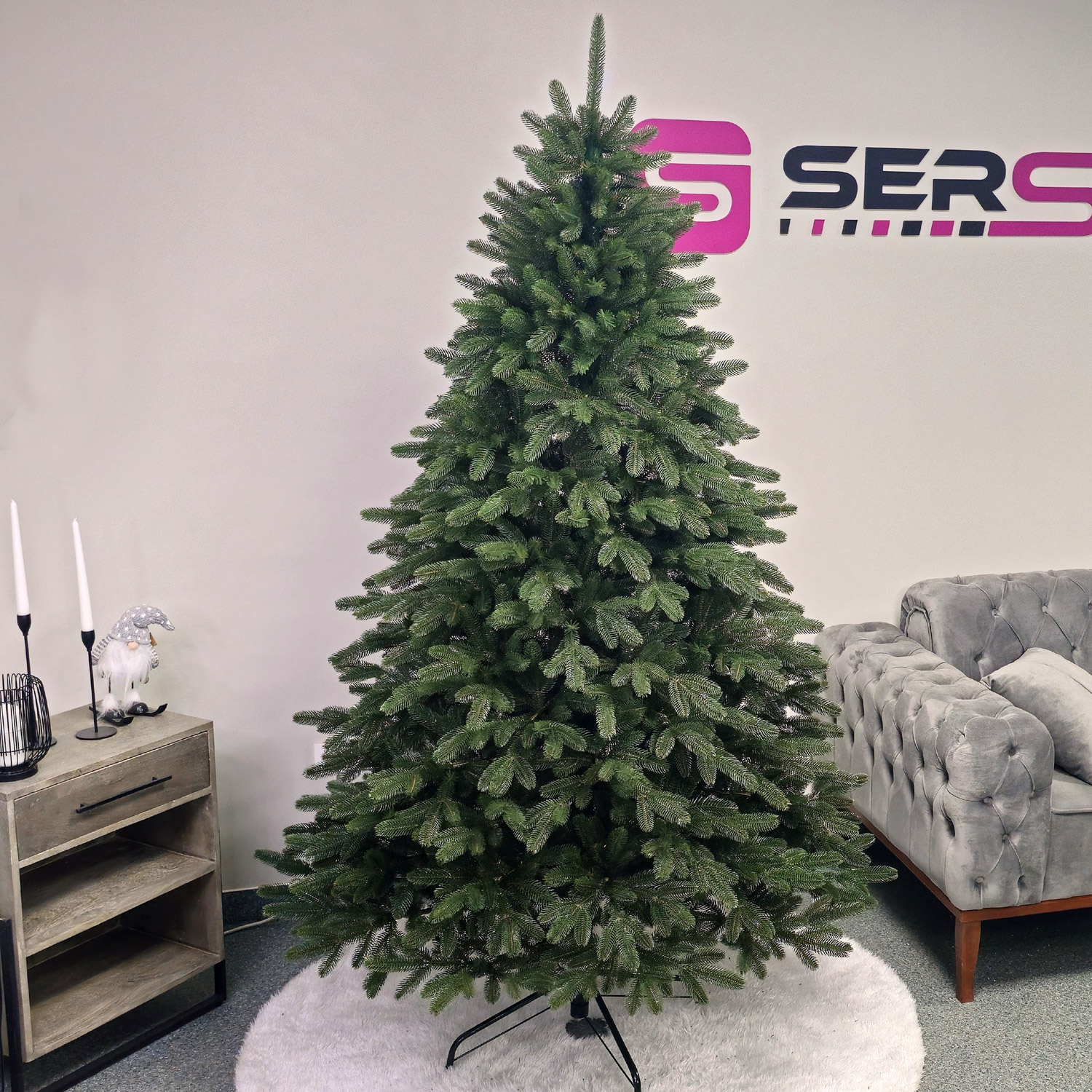 Brad artificial Christmas Deluxe by Sersimo, Laponia Select, integral 3D, 210cm Household NewTrend
